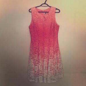 Ombré cocktail dress